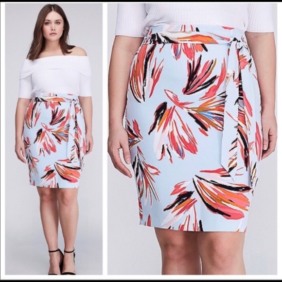 *sold* Sexy floral Lane Bryant Skirt - Picture 2 of 16